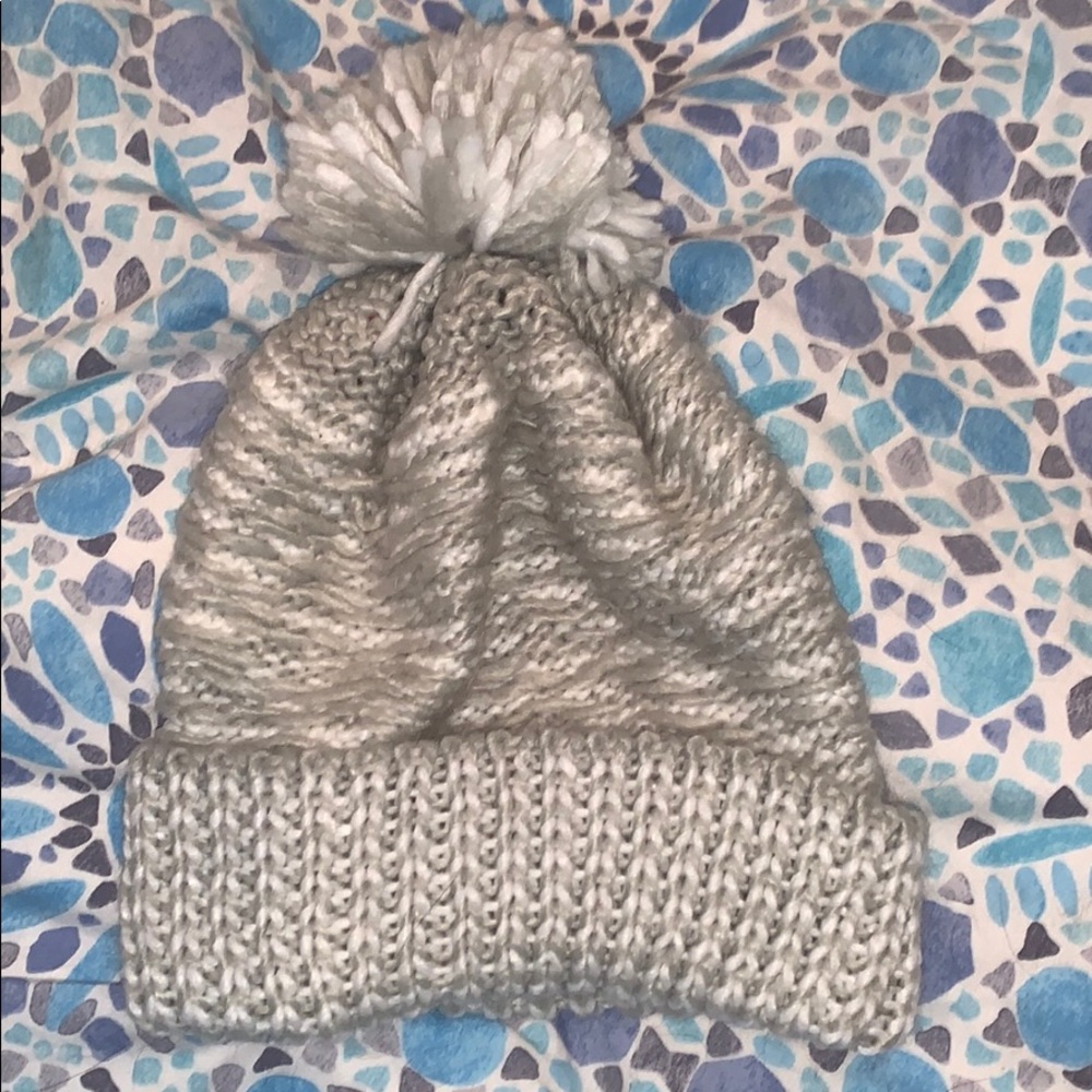 Grey Knit Hat